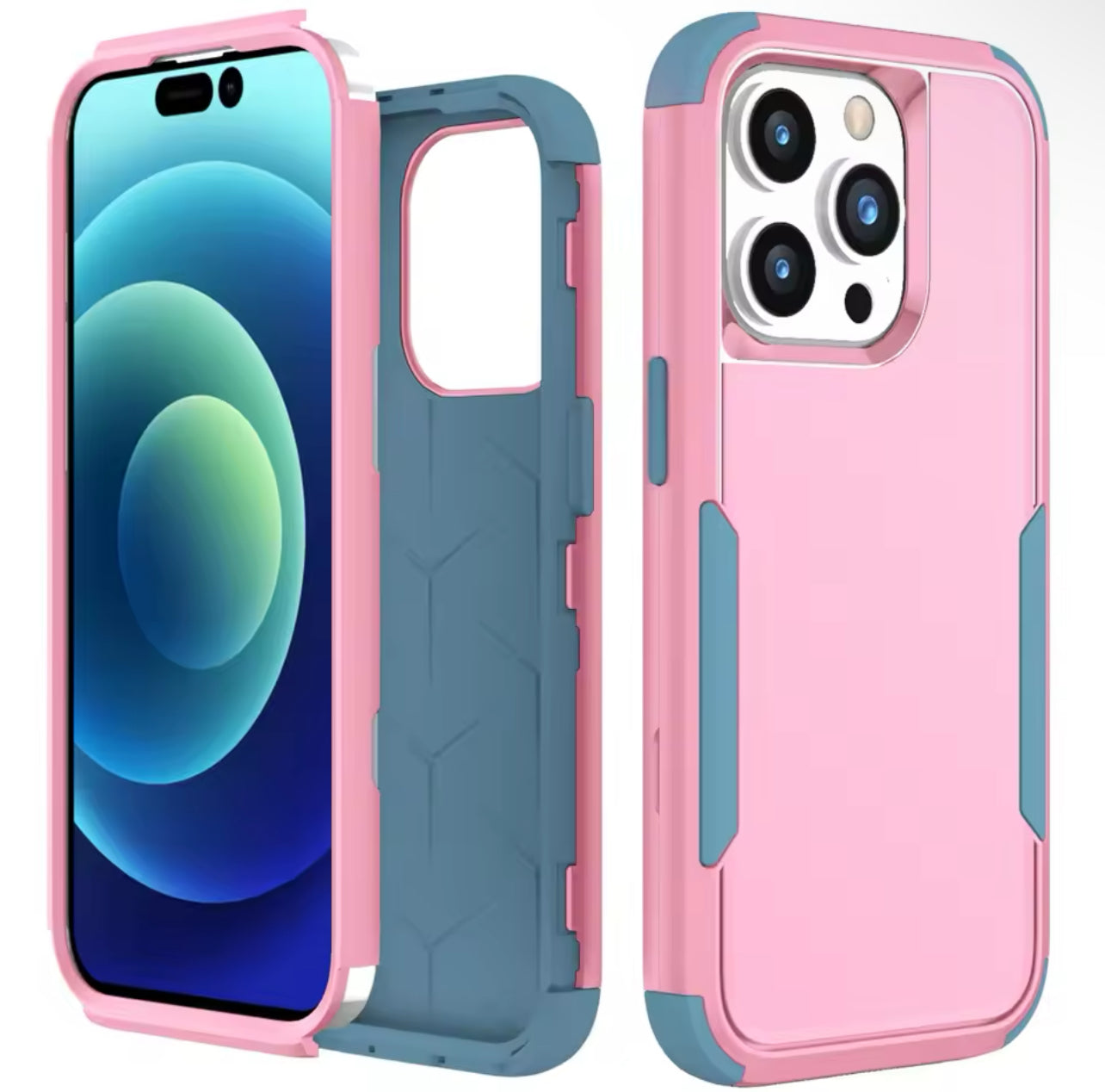 Premium Commuter Style DropProtection Colourful Phone Case- for Apple iPhone 16 Series Premium Commuter Style DropProtection Colourful Phone Case- for Apple iPhone 16 Series