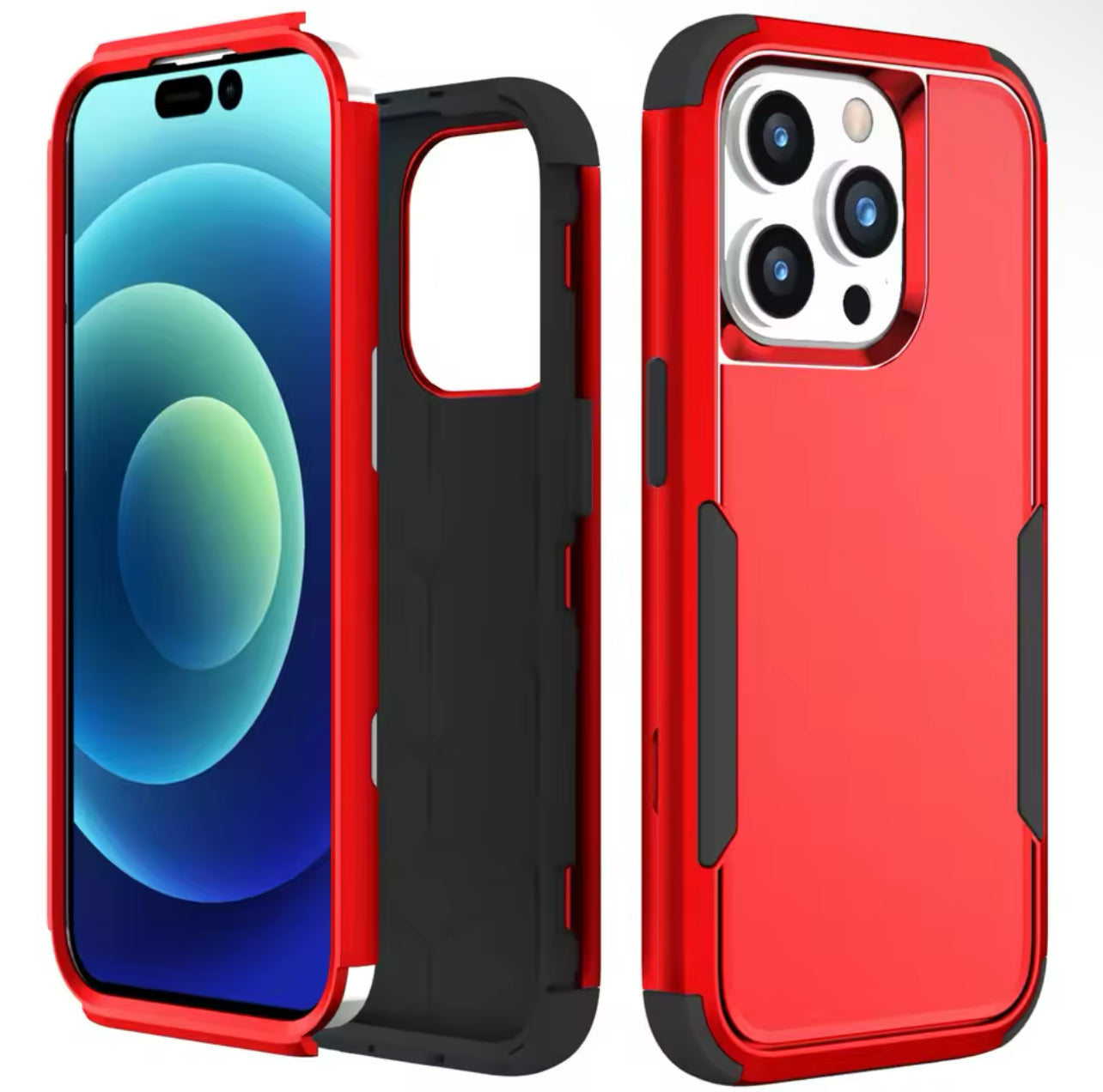 Premium Commuter Style DropProtection Colourful Phone Case- for Apple iPhone 16 Series Premium Commuter Style DropProtection Colourful Phone Case- for Apple iPhone 16 Series