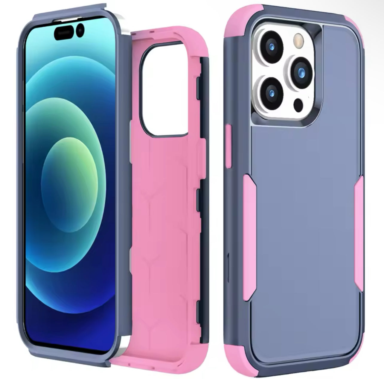Premium Commuter Style DropProtection Colourful Phone Case- for Apple iPhone 16 Series Premium Commuter Style DropProtection Colourful Phone Case- for Apple iPhone 16 Series