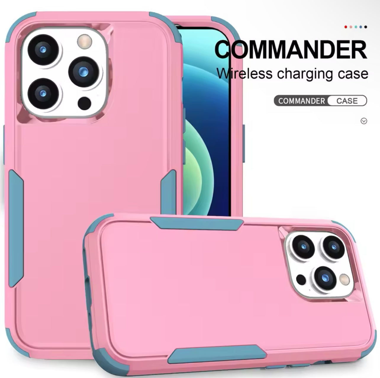 Premium Commuter Style DropProtection Colourful Phone Case- for Apple iPhone 16 Series Premium Commuter Style DropProtection Colourful Phone Case- for Apple iPhone 16 Series