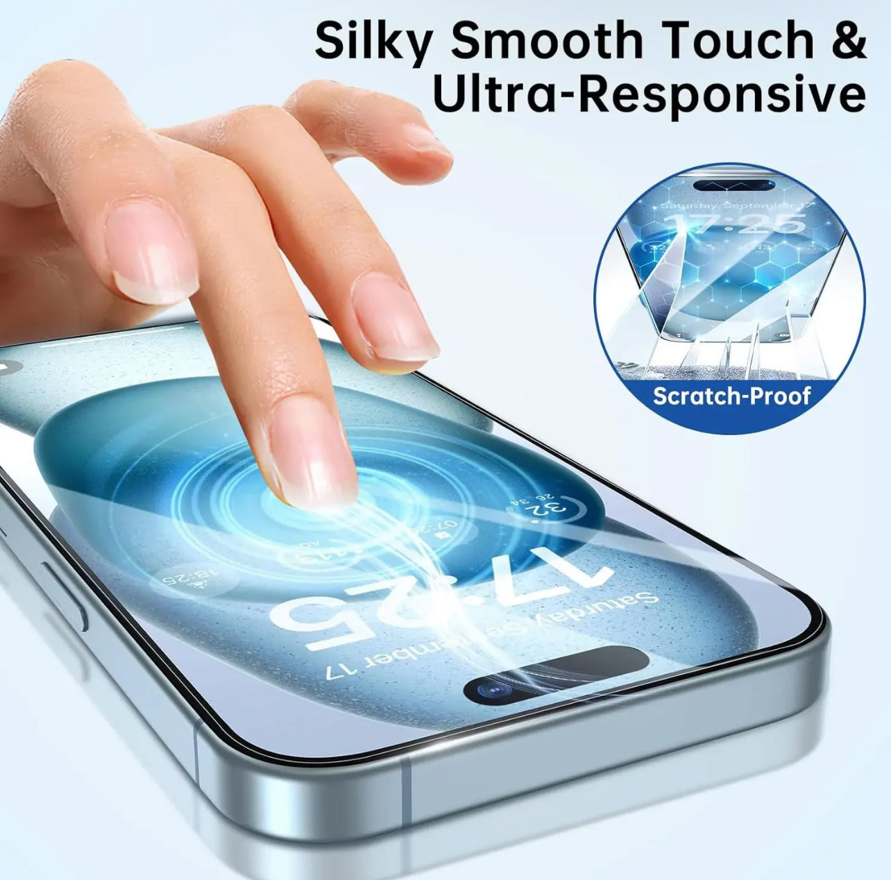 PJun Branded Premium 9H Clear Full Coverage ShatterProof Glass Screen Protector- 3PCS iPhone 17 Series 2025 PJun Branded Premium 9H Clear Full Coverage ShatterProof Glass Screen Protector- 3PCS iPhone 17 Series 2025