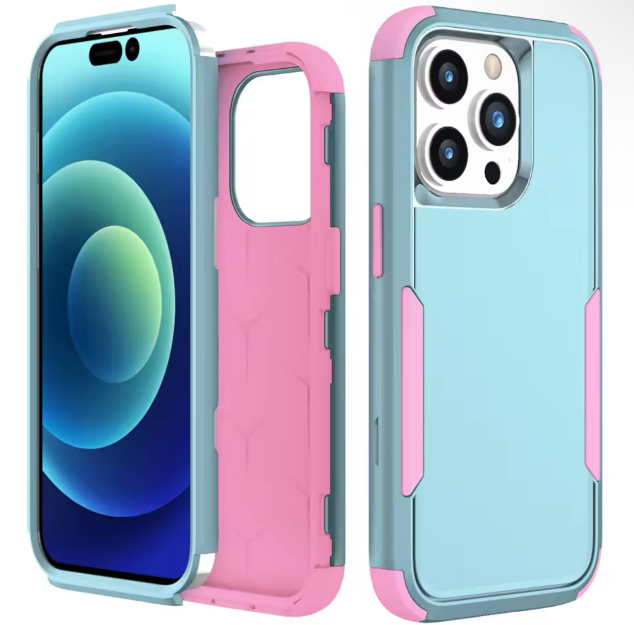 Premium Commuter Style DropProtection Colourful Phone Case- for Apple iPhone 16 Series Premium Commuter Style DropProtection Colourful Phone Case- for Apple iPhone 16 Series