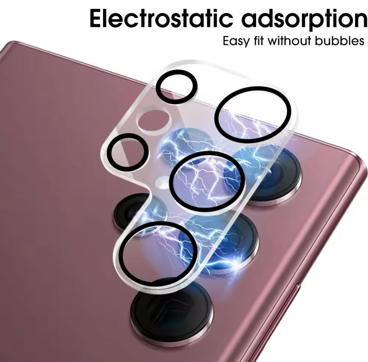 PJun Branded Night Black Series Full Coverage Camera Lens Protector- 2pcs Samsung Galaxy S25 Series PJun Branded Night Black Series Full Coverage Camera Lens Protector- 2pcs Samsung Galaxy S25 Series