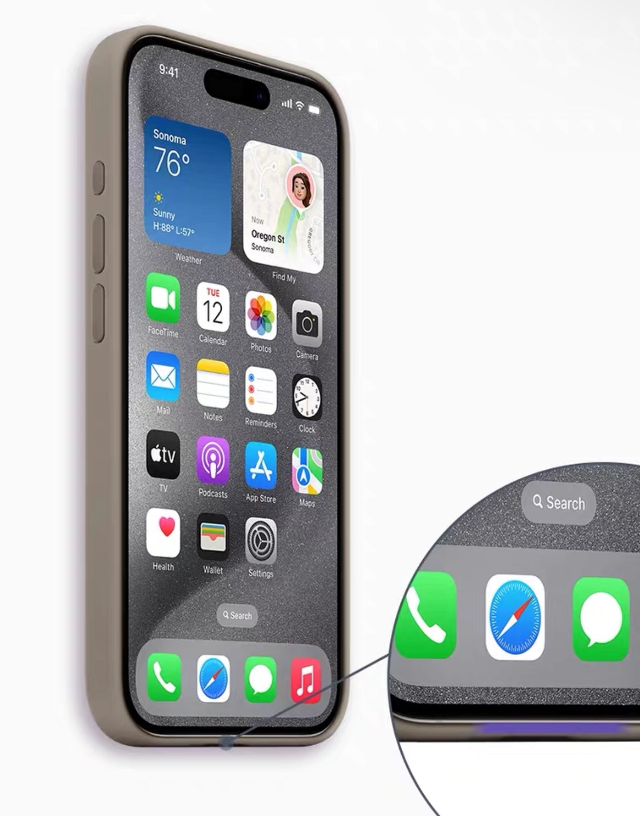 Apple MagSafe Silicone Case- for Apple iPhone 16 Series Apple MagSafe Silicone Case- for Apple iPhone 16 Series