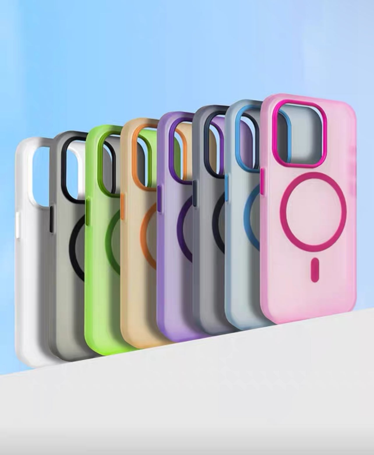 Premium Upgraded Colourful Space Collection Hardshell Phone Case with MagSafe- Apple iPhone 16 Series Premium Upgraded Colourful Space Collection Hardshell Phone Case with MagSafe- Apple iPhone 16 Series