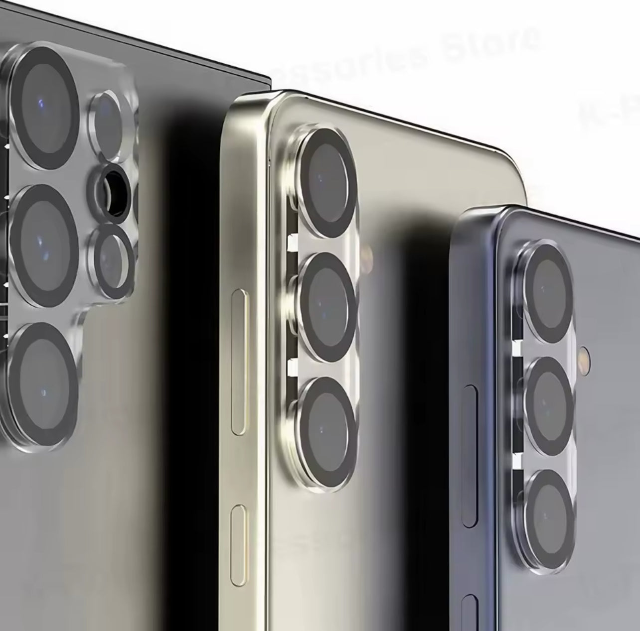 PJun Branded Night Black Series Full Coverage Camera Lens Protector- 2pcs Samsung Galaxy S25 Series PJun Branded Night Black Series Full Coverage Camera Lens Protector- 2pcs Samsung Galaxy S25 Series