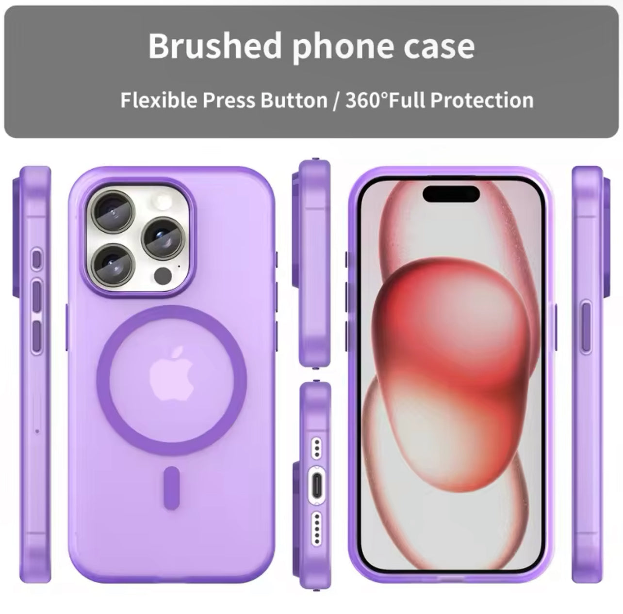 Premium Upgraded Colourful Space Collection Hardshell Phone Case with MagSafe- Apple iPhone 16 Series Premium Upgraded Colourful Space Collection Hardshell Phone Case with MagSafe- Apple iPhone 16 Series