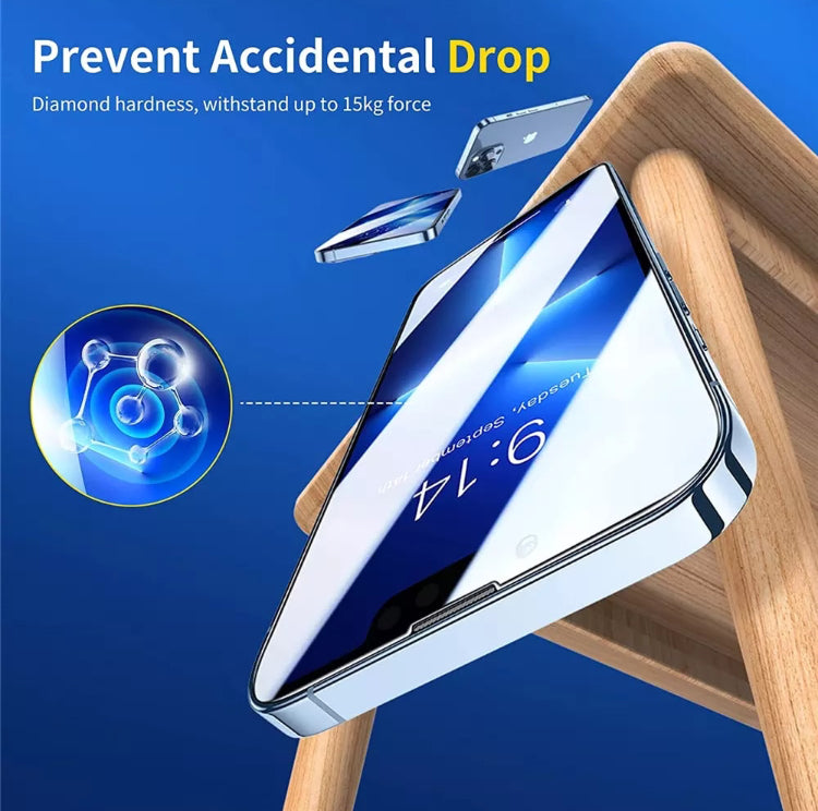Yamizoo Branded Premium 9H Clear Full Screen Coverage ShatterProof Glass Screen Protector- 1 piece per package for Apple iPhone 14 Series 2022 - Super Savings Technologies Co.,LTD  Yamizoo Branded Premium 9H Clear Full Screen Coverage ShatterProof Glass Screen Protector- 1 piece per package for Apple iPhone 14 Series 2022 - Super Savings Technologies Co.,LTD