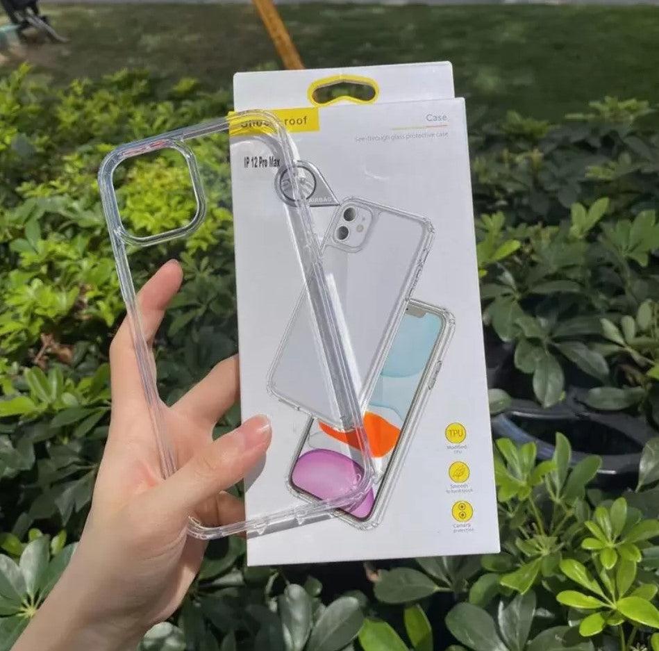 Premium Clear Shockproof TPU Hardshell Phone Case- for Selected Samsung Galaxy/Apple iPhones Models - Super Savings Technologies Co.,LTD  Premium Clear Shockproof TPU Hardshell Phone Case- for Selected Samsung Galaxy/Apple iPhones Models - Super Savings Technologies Co.,LTD