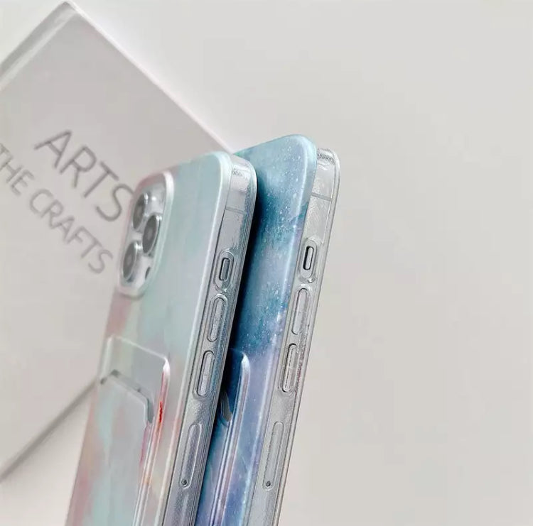 Special Designers Artwork Hardshell TPU Phone Case with Cardholder- for Apple iPhones/14 Series - Super Savings Technologies Co.,LTD  Special Designers Artwork Hardshell TPU Phone Case with Cardholder- for Apple iPhones/14 Series - Super Savings Technologies Co.,LTD