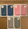 Premium Apple MagSafe Leather Phone Case- for Apple iPhone 12/12Pro - Super Savings Technologies Co.,LTD 