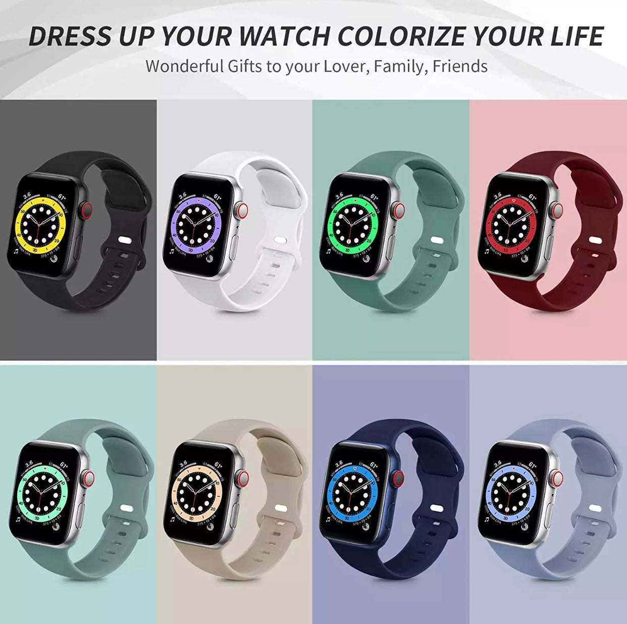 Apple Watch Silicone Sport Bands | Super Savings Technologies Apple Watch Silicone Sport Bands | Super Savings Technologies