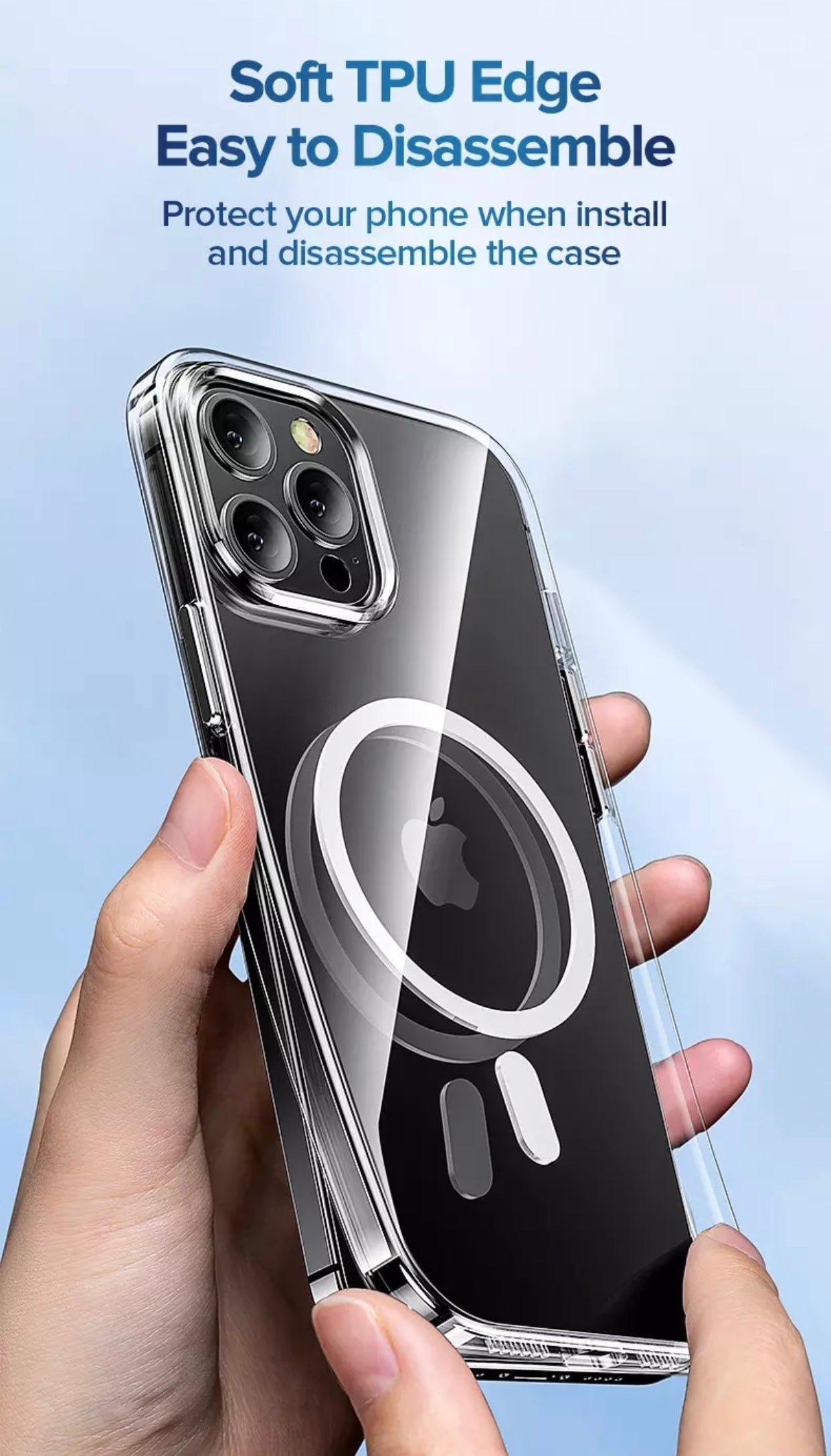 Apple MagSafe Clear Hardshell Phone Case- for Apple iPhone 13 Series 2021 - Super Savings Technologies Co.,LTD  Apple MagSafe Clear Hardshell Phone Case- for Apple iPhone 13 Series 2021 - Super Savings Technologies Co.,LTD