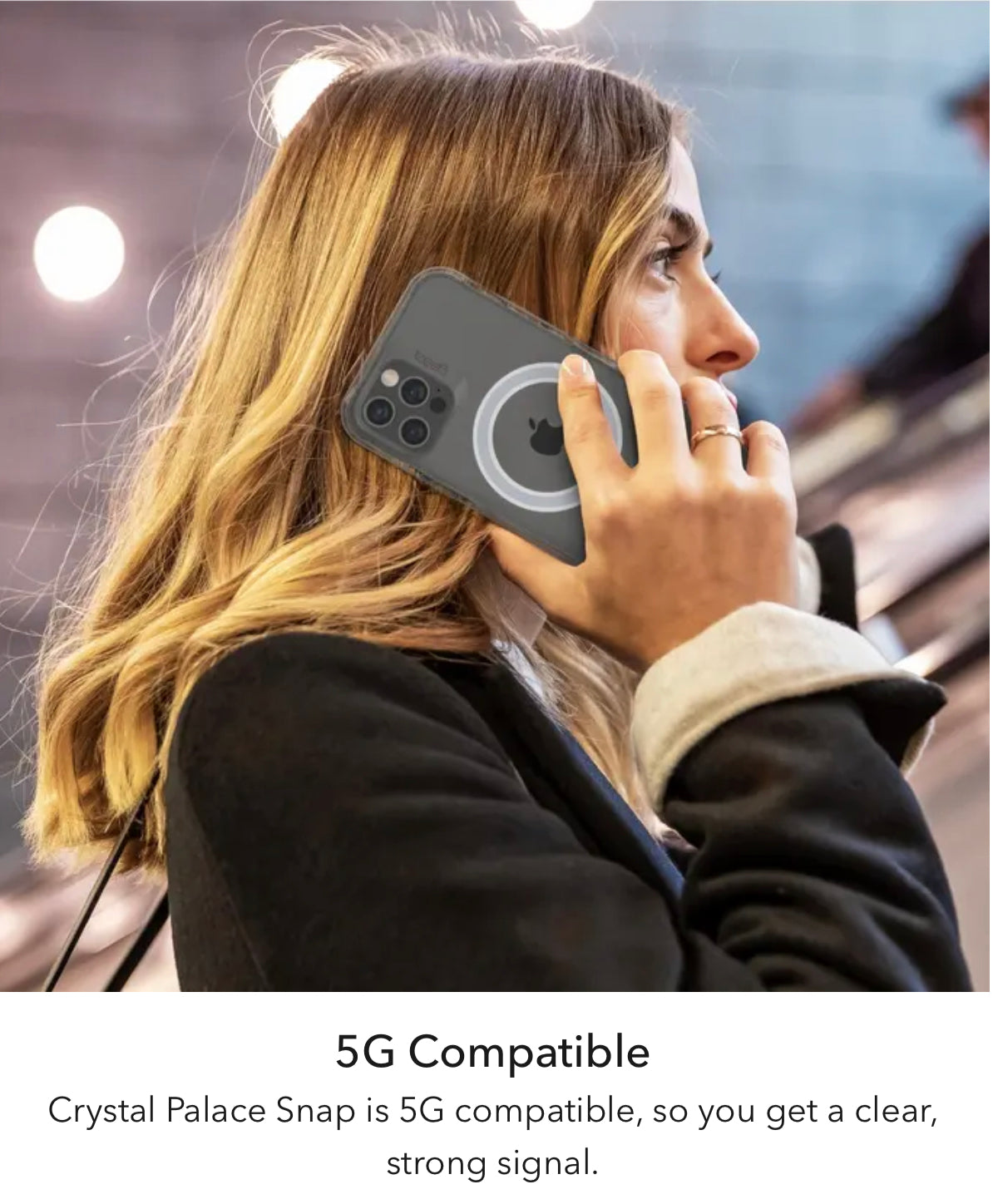 ZAGG Gear4 Crystal Palace Snap Clear Hardshell Phone Case with MagSafe- for Apple iPhone Series - Super Savings Technologies Co.,LTD  ZAGG Gear4 Crystal Palace Snap Clear Hardshell Phone Case with MagSafe- for Apple iPhone Series - Super Savings Technologies Co.,LTD