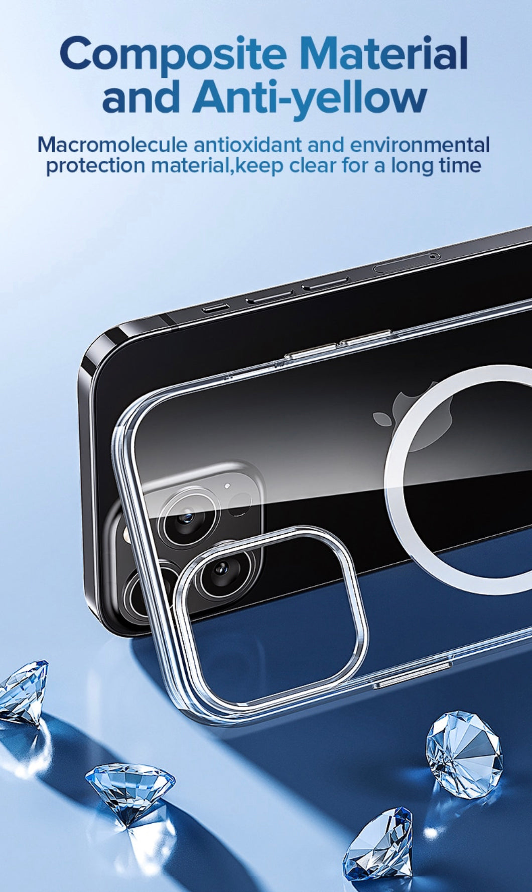 Apple MagSafe Clear Hardshell Phone Case- for Apple iPhone 13 Series 2021 - Super Savings Technologies Co.,LTD  Apple MagSafe Clear Hardshell Phone Case- for Apple iPhone 13 Series 2021 - Super Savings Technologies Co.,LTD