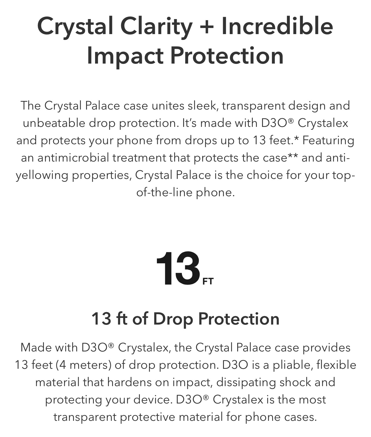 ZAGG Gear4 Crystal Palace Clear Hardshell Phone Case without MagSafe- for Apple iPhone Series - Super Savings Technologies Co.,LTD  ZAGG Gear4 Crystal Palace Clear Hardshell Phone Case without MagSafe- for Apple iPhone Series - Super Savings Technologies Co.,LTD