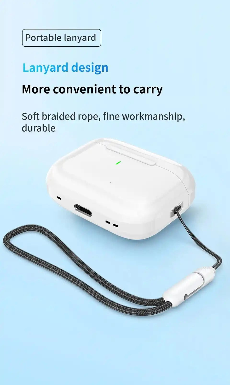 Apple OEM AirPods Pro-高仿（型号 A2083/A2084/A2190 MWP22AM/A）官方白色