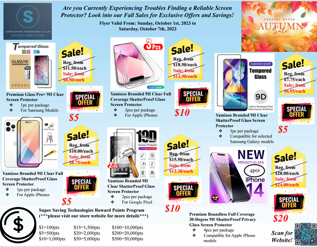 Super Savings Technologies Weekly Flyer- Oct1st to Oct7th, 2023
