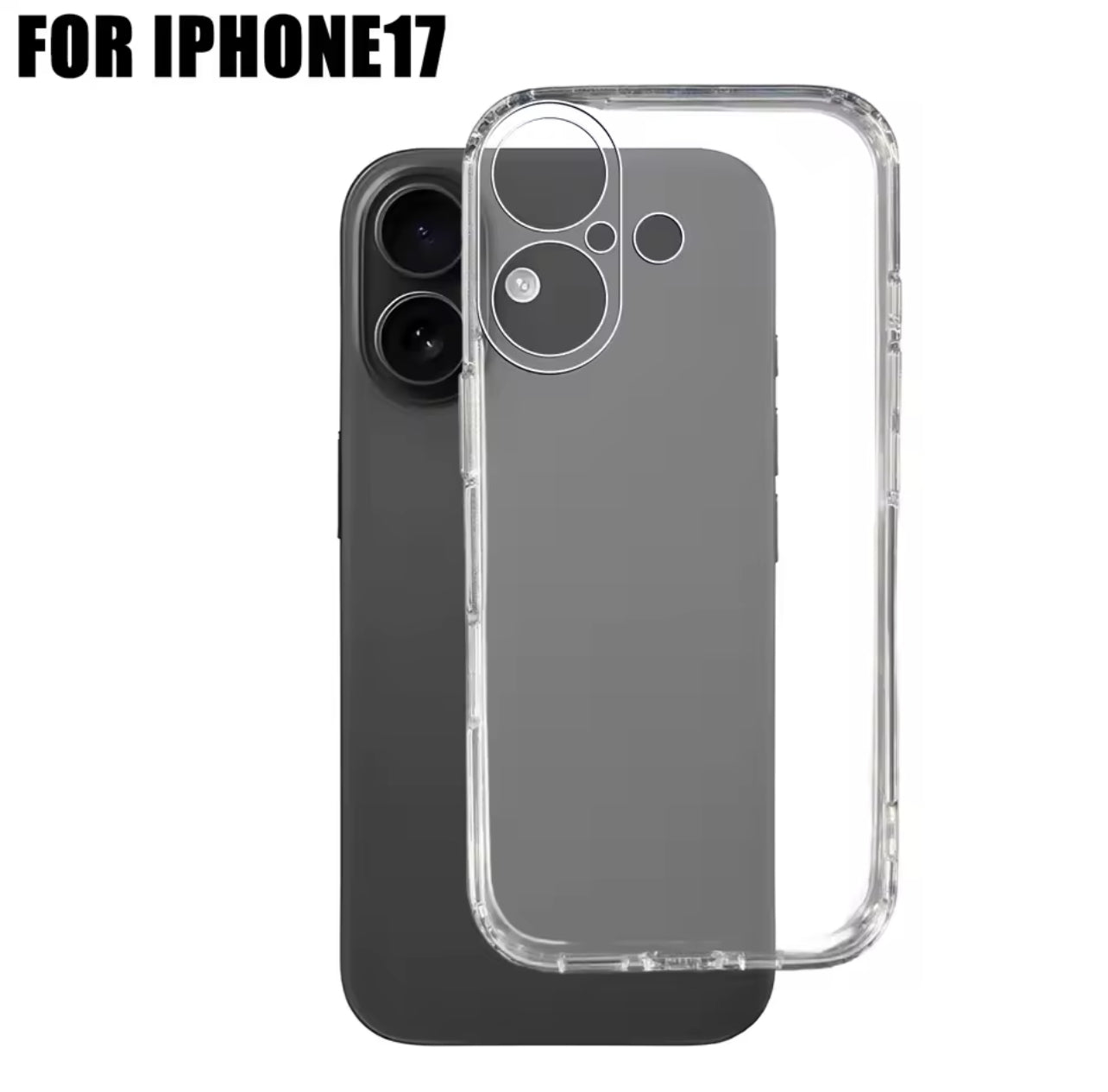 Space Collection Softshell Clear AirPillow Phone Case- Apple iPhone 17 Series