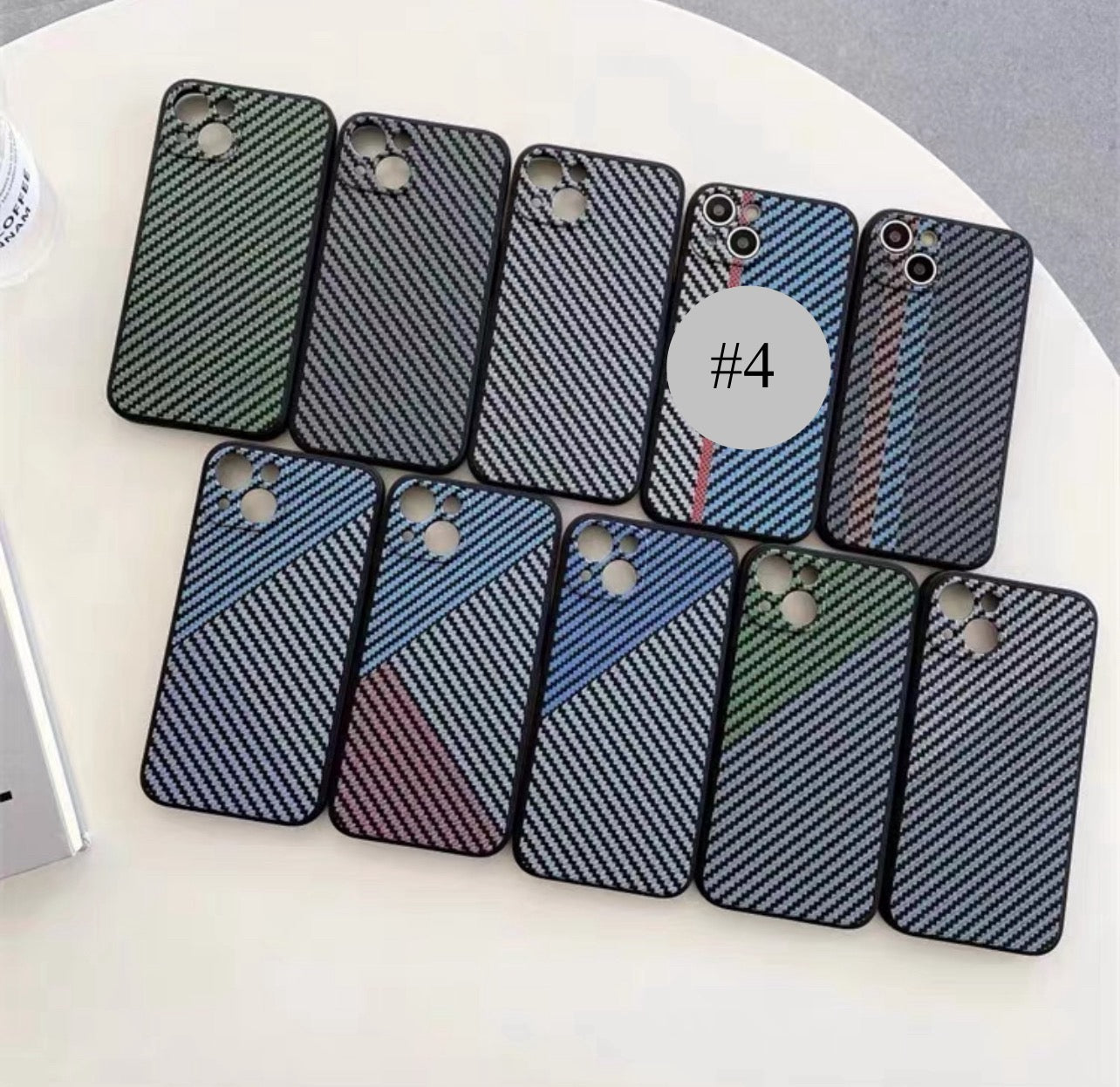 Premium Upgraded Ultra-Thin Carbon Fibre Phone Case with Precision Lens Protector- Apple iPhone 16 Series