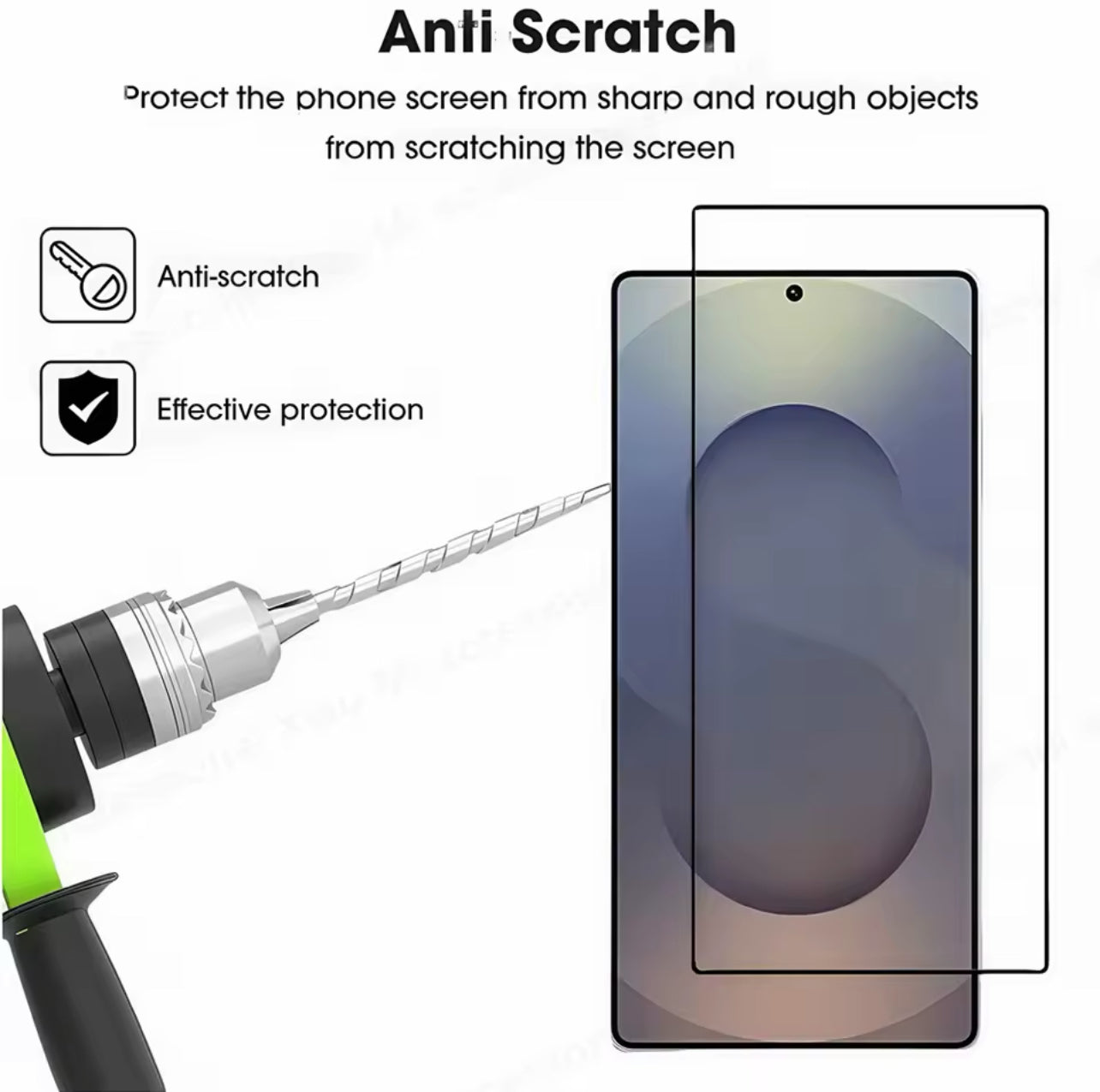 PJun Branded Easy-Unlock Series ShatterProof Glass Screen Protector- 1pc Samsung Galaxy S25 Series