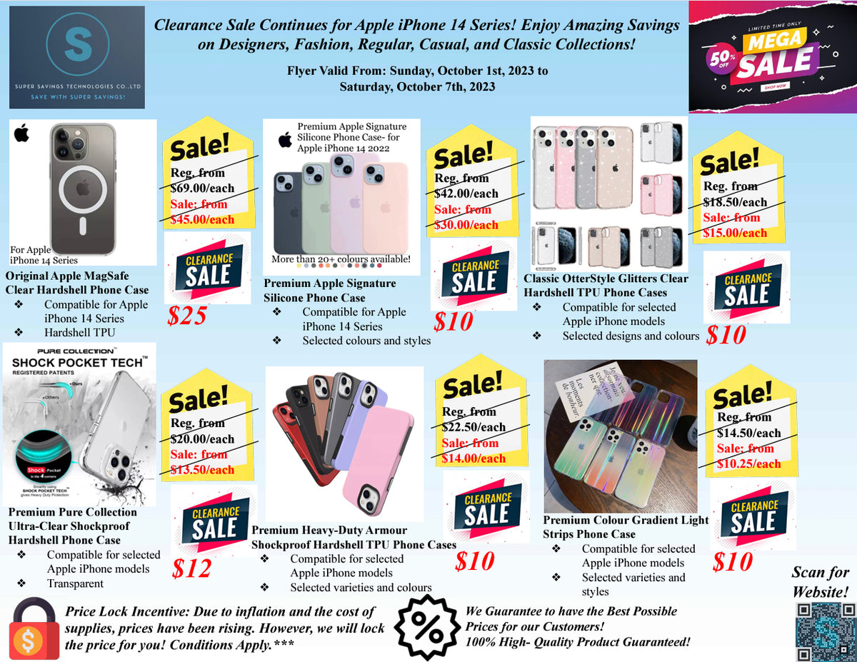Super Savings Technologies Weekly Flyer- Oct1st to Oct7th, 2023