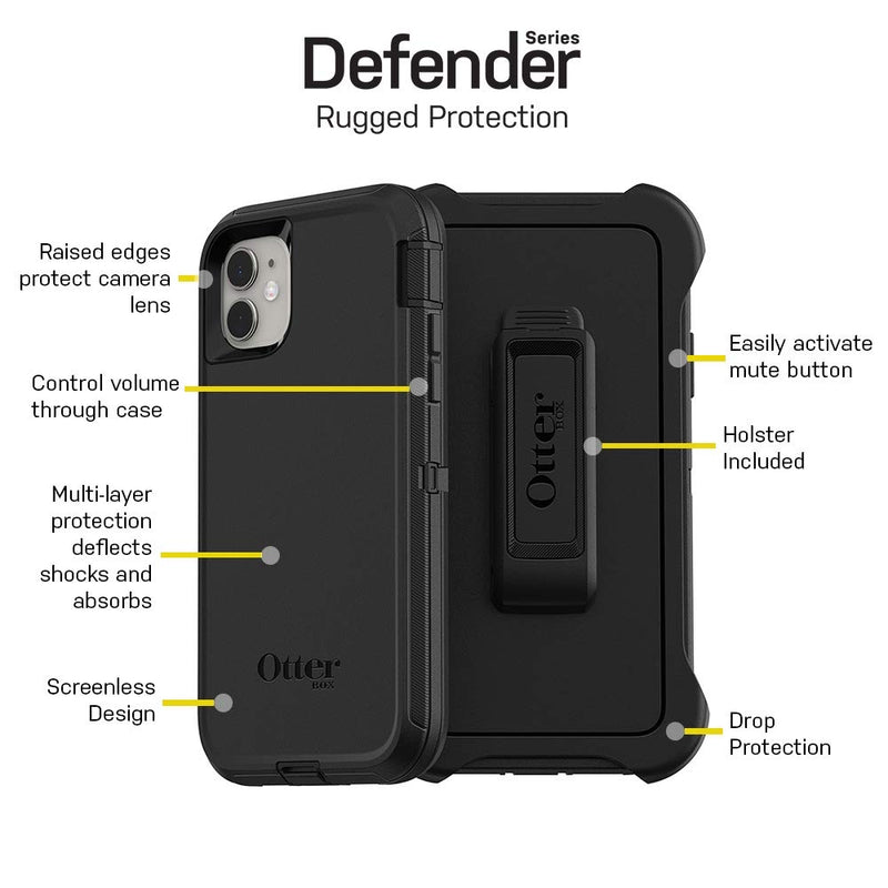 OtterBox Defenders Drop Protection+ Series Phone Case (non MagSafe compatible- for Apple iPhone 15 Series