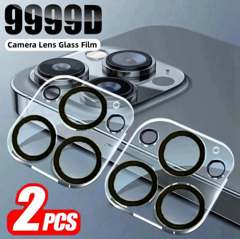 PJun Branded Premium 9H Clear Camera Lens Protector- 2pcs for Apple iPhone 15 Series 2023