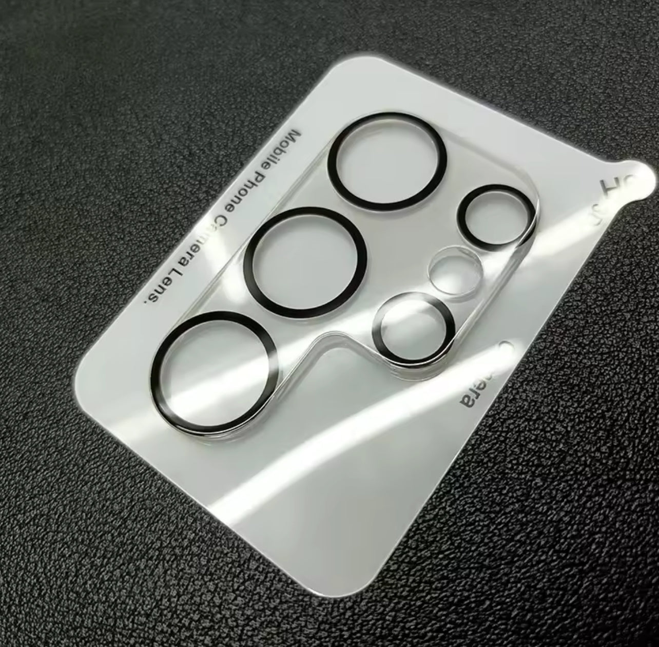 PJun Branded Night Black Series Full Coverage Camera Lens Protector- 2pcs Samsung Galaxy S25 Series