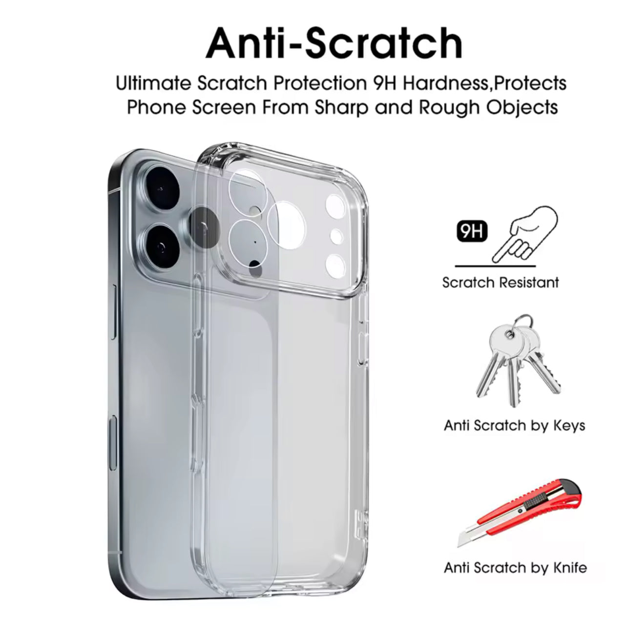 Space Collection Softshell Clear AirPillow Phone Case- Apple iPhone 17 Series
