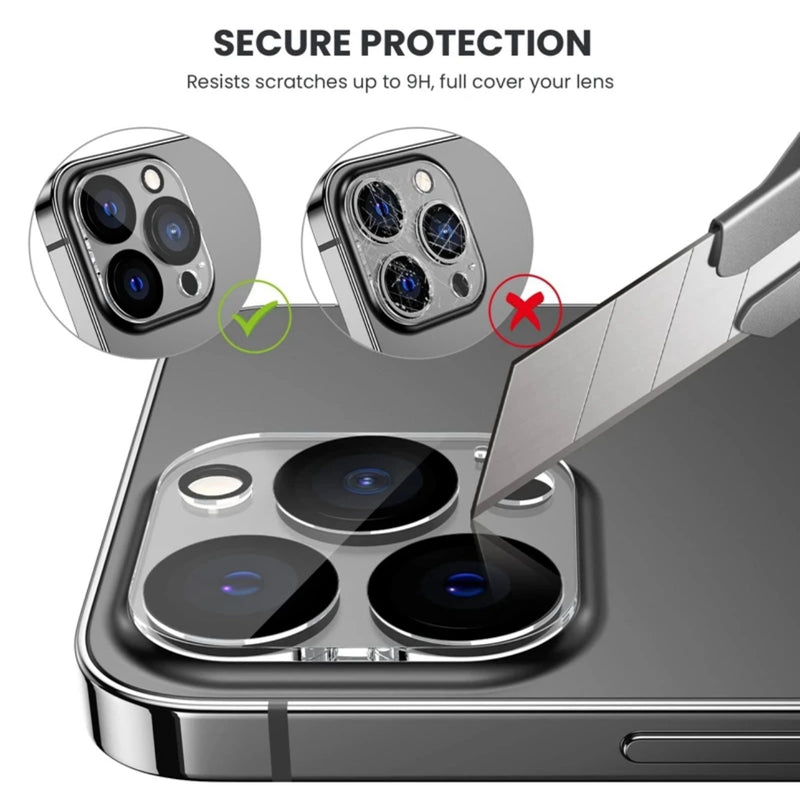 PJun Branded Premium 9H Clear Camera Lens Protector- 3pcs for Apple iPhone 15 Series 2023