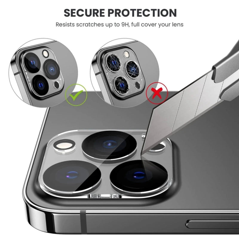PJun Branded Premium 9H Clear Camera Lens Protector- 4pcs for Apple iPhone 15 Series 2023