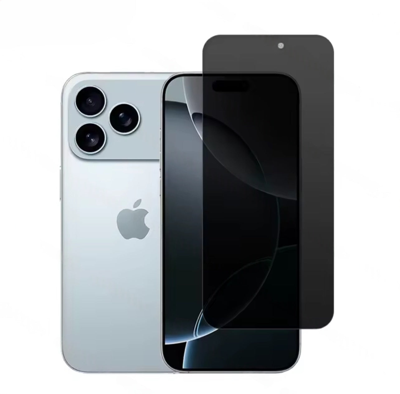 PJun Branded Full Coverage 9H ShatterProof Privacy Glass Screen Protector 1PC- for Apple iPhone 17 Series 2025