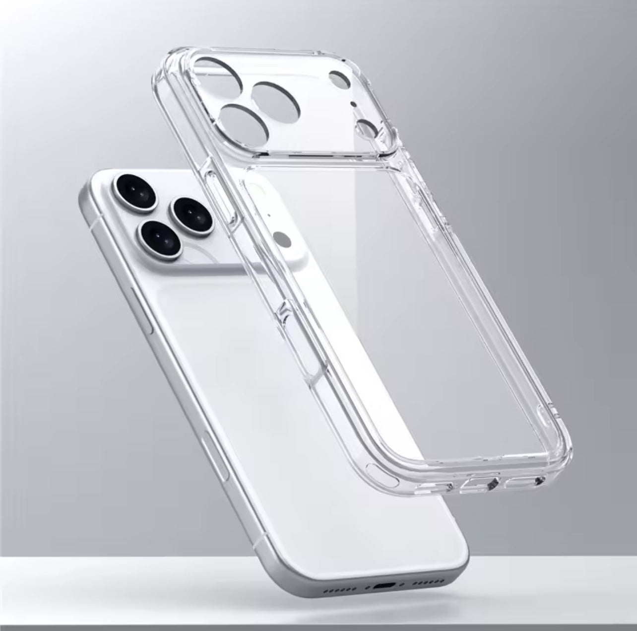 Space Collection Softshell Clear AirPillow Phone Case- Apple iPhone 17 Series