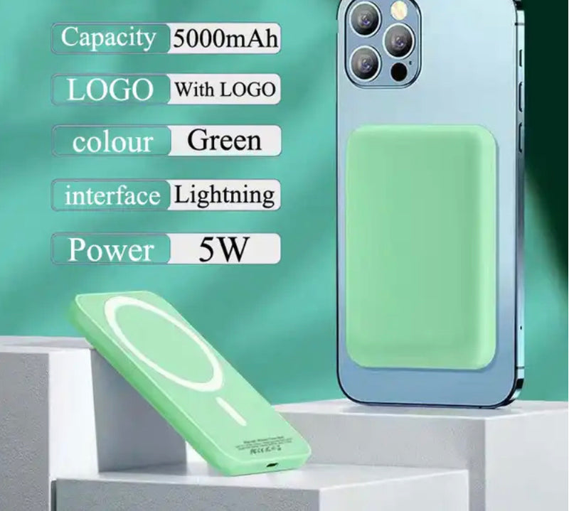 Original 1:1 OEM 5000-10000mAh MagSafe Powerbank Magnetic Wireless Power Bank