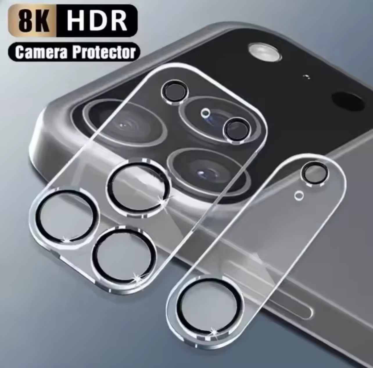 PJun Branded Premium 9H Clear Camera Lens Protector- 2PCS for Apple iPhone 17 Series 2025