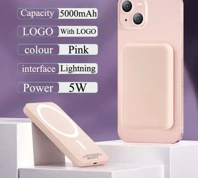 Original 1:1 OEM 5000-10000mAh MagSafe Powerbank Magnetic Wireless Power Bank