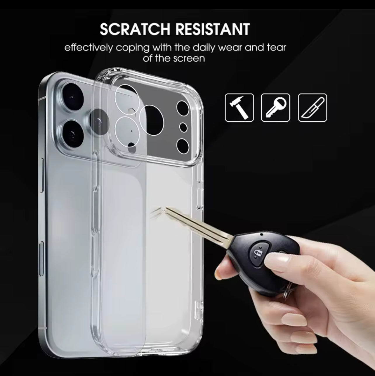 Space Collection Softshell Clear AirPillow Phone Case- Apple iPhone 17 Series