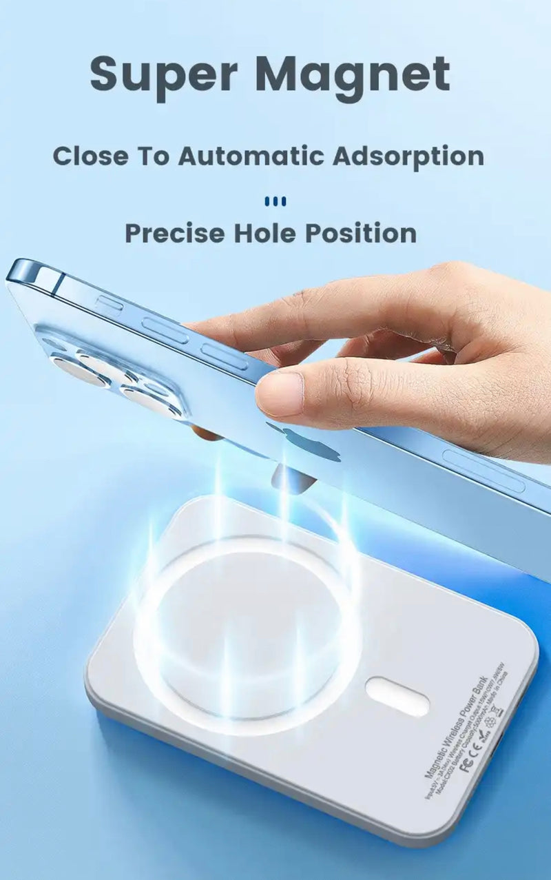 Original 1:1 OEM 5000-10000mAh MagSafe Powerbank Magnetic Wireless Power Bank
