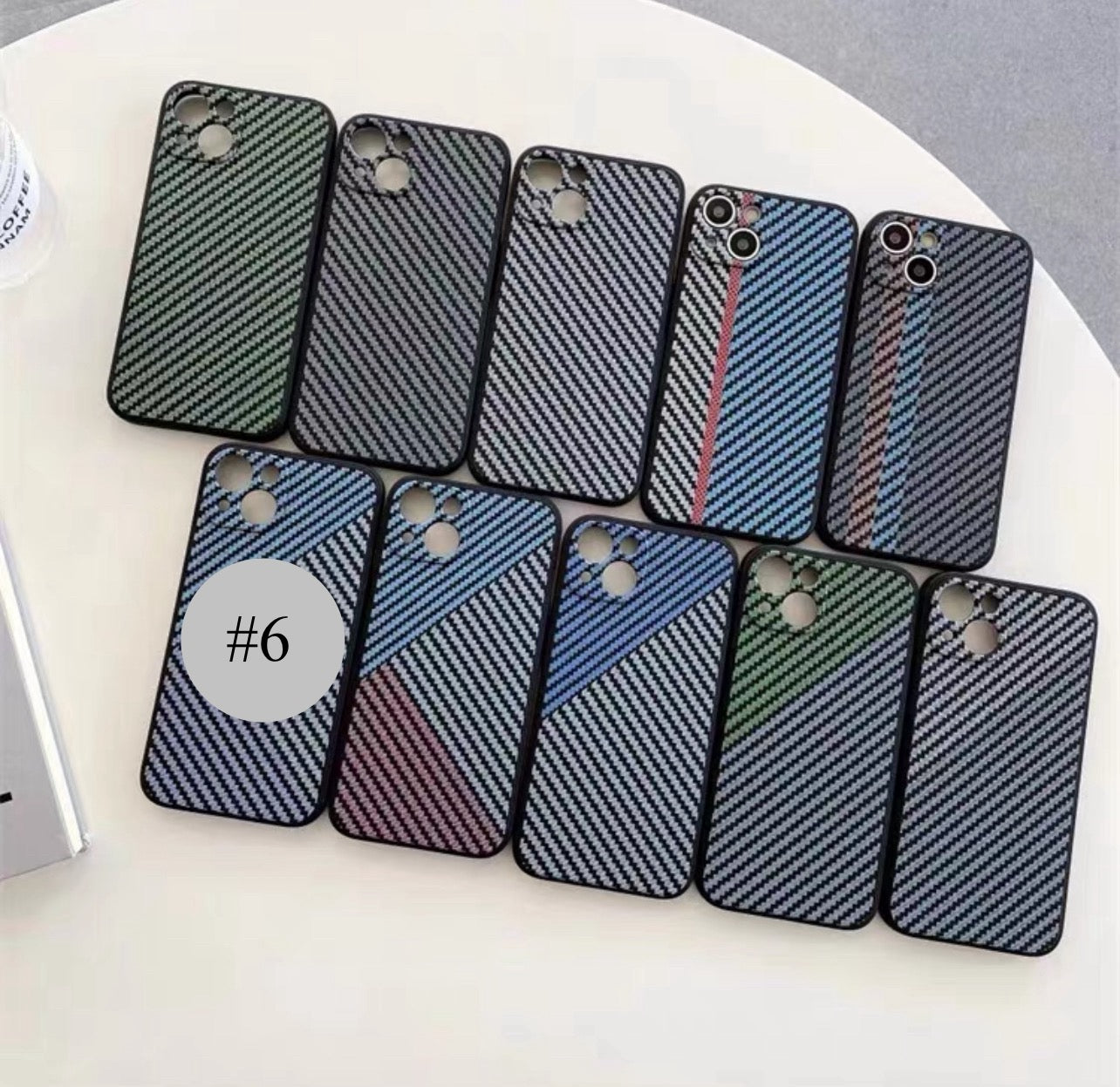 Premium Upgraded Ultra-Thin Carbon Fibre Phone Case with Precision Lens Protector- Apple iPhone 16 Series