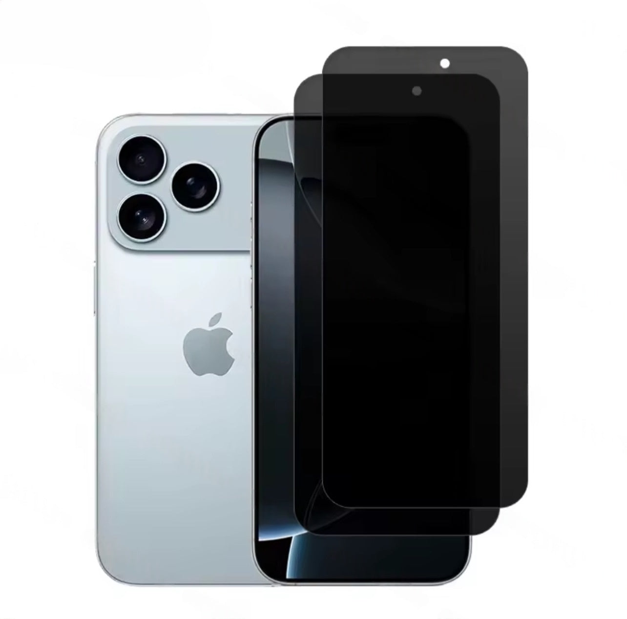 PJun Branded Full Coverage 9H ShatterProof Privacy Glass Screen Protector 2PCS- for Apple iPhone 17 Series 2025