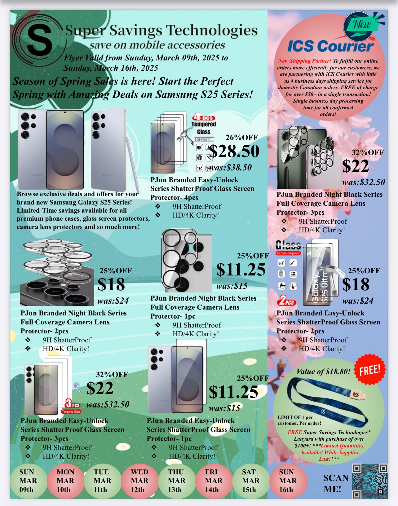 Pre Season of Spring Sales | Super Savings Technologies