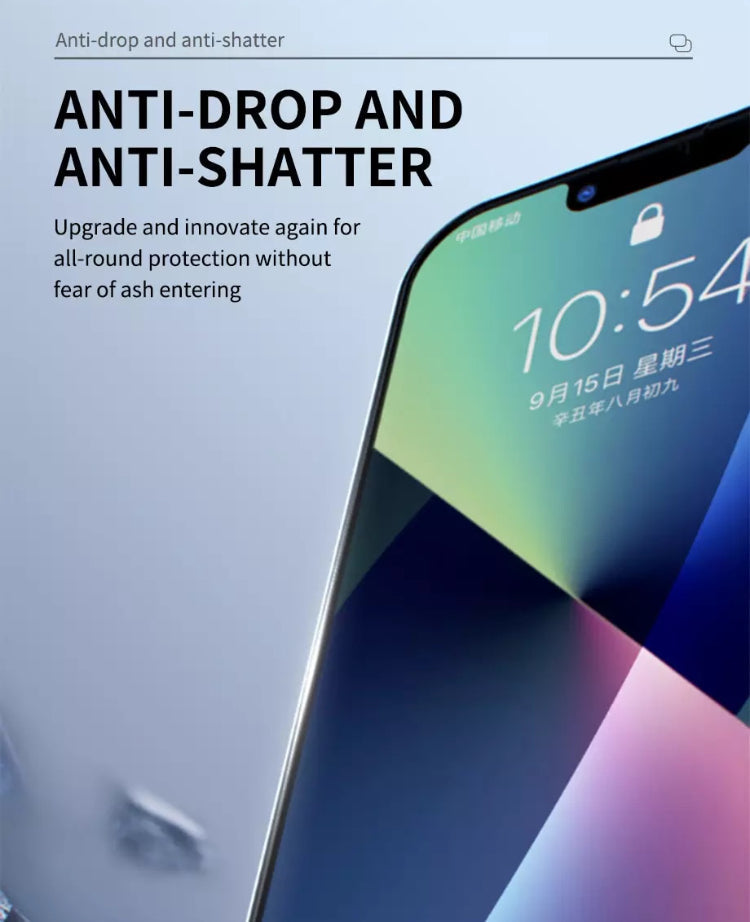 Premium Boundless Full Coverage 30 Degree 9H ShatterProof Privacy Glass Screen Protector 4 Pieces- for Apple iPhone 14 Series - Super Savings Technologies Co.,LTD 