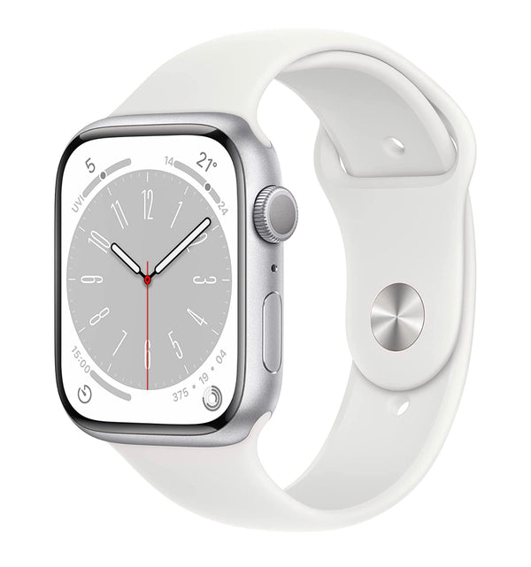 （全新密封）Apple Watch Series 7（GPS）41 毫米或 45 毫米全新午夜黑色带运动表带（型号 A2474）