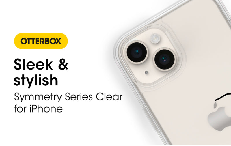 OtterBox Symmetry Clear- iPhone 14 Phone Case: Stylish & Protective - Buy Now for Ultimate Protection!