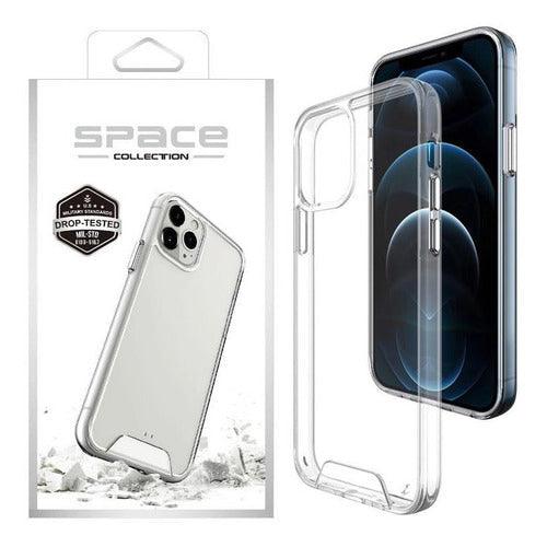 Premium Space Collection Clear Hardshell Phone Case- for selected Apple iPhone Models