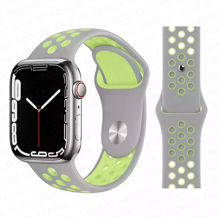 Signature Nike Apple Watch Silicone Sport Bands with Breathable Linings- for Selected Apple Watch 40mm Size - Super Savings Technologies Co.,LTD 