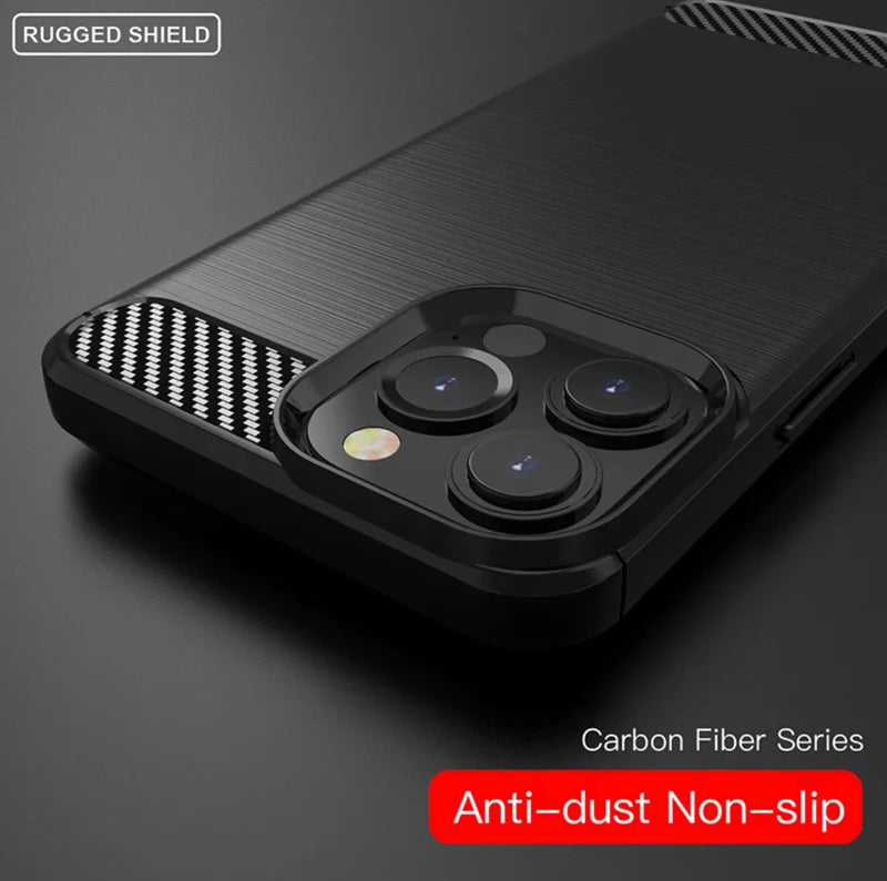Simple Carbon Fiber Phone Case- for selected Apple iPhone models - Super Savings Technologies Co.,LTD 