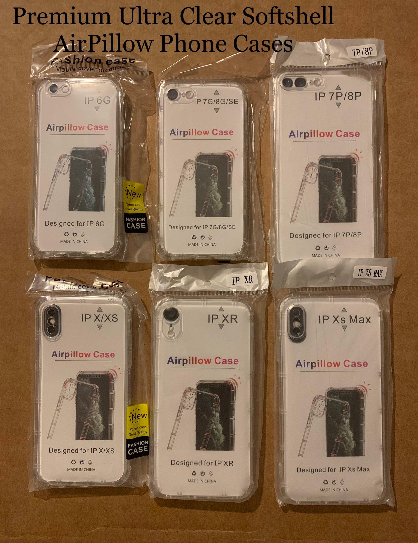 Premium Ultra-Clear Softshell TPU AirPillow Phone Case with Camera Precision Protector- for selected Apple iPhone Models - Super Savings Technologies Co.,LTD 