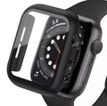 Premium Multi-Colour 2 in 1 Tempered Glass Shockproof Apple Watch Case- for selected New Apple Watch Series 7 45mm - Super Savings Technologies Co.,LTD 